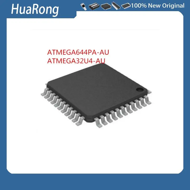 

2 шт./лот ATMEGA644PA-AU ATMEGA644PA ATMEGA644 ATMEGA32U4-AU TQFP44