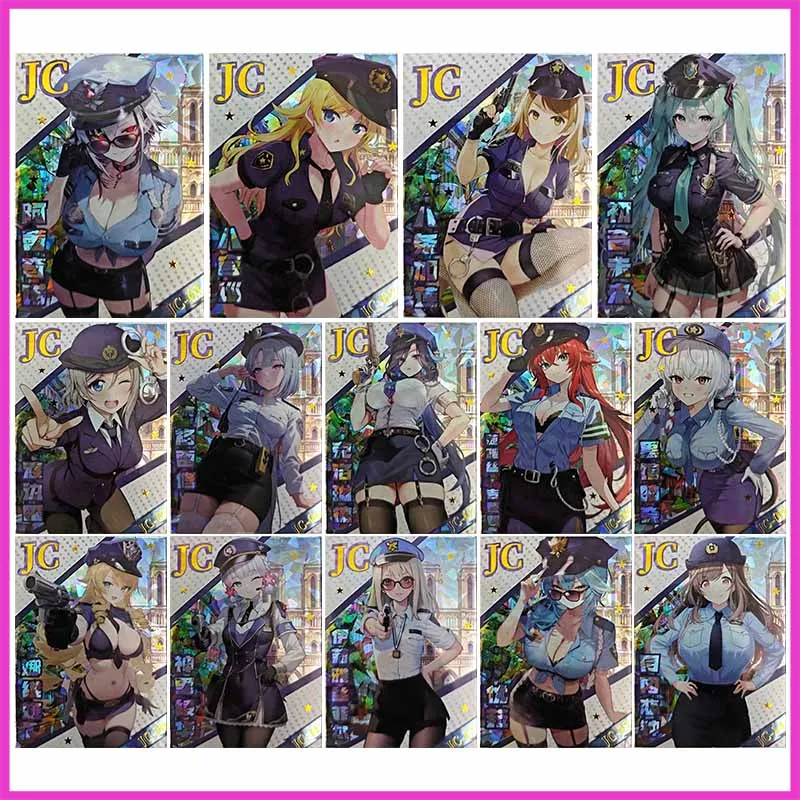 

Аниме История богини Редкая коллекционная карта JC Arlecchino Sexy Miku Griseo Clorinde Rias Navia игрушки для мальчиков подарок на день рождения