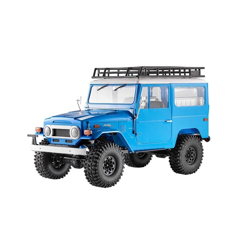 FMS 1/10 Vintage Land Cruiser 4WD RC Symulacja samochodu Materiał ABS Zdalnie sterowany model pojazdu terenowego dla dorosłych dzieci Zabawka Prezent
