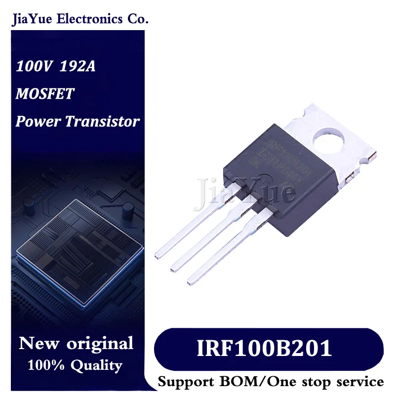 5pcs/lot 100% New Original Chips IRF100B201 TO-220AB 100V 192A MOSFET Field effect tube Power Transistor IRF100B201