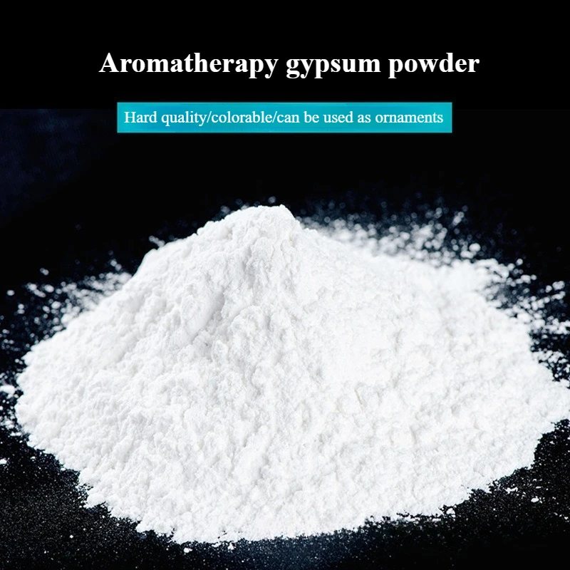 

1000g Aromatherapy Gypsum Powder Easy To Shape Cure Fast for Make Aromatherapy Products Handicrafts DIY Decoration