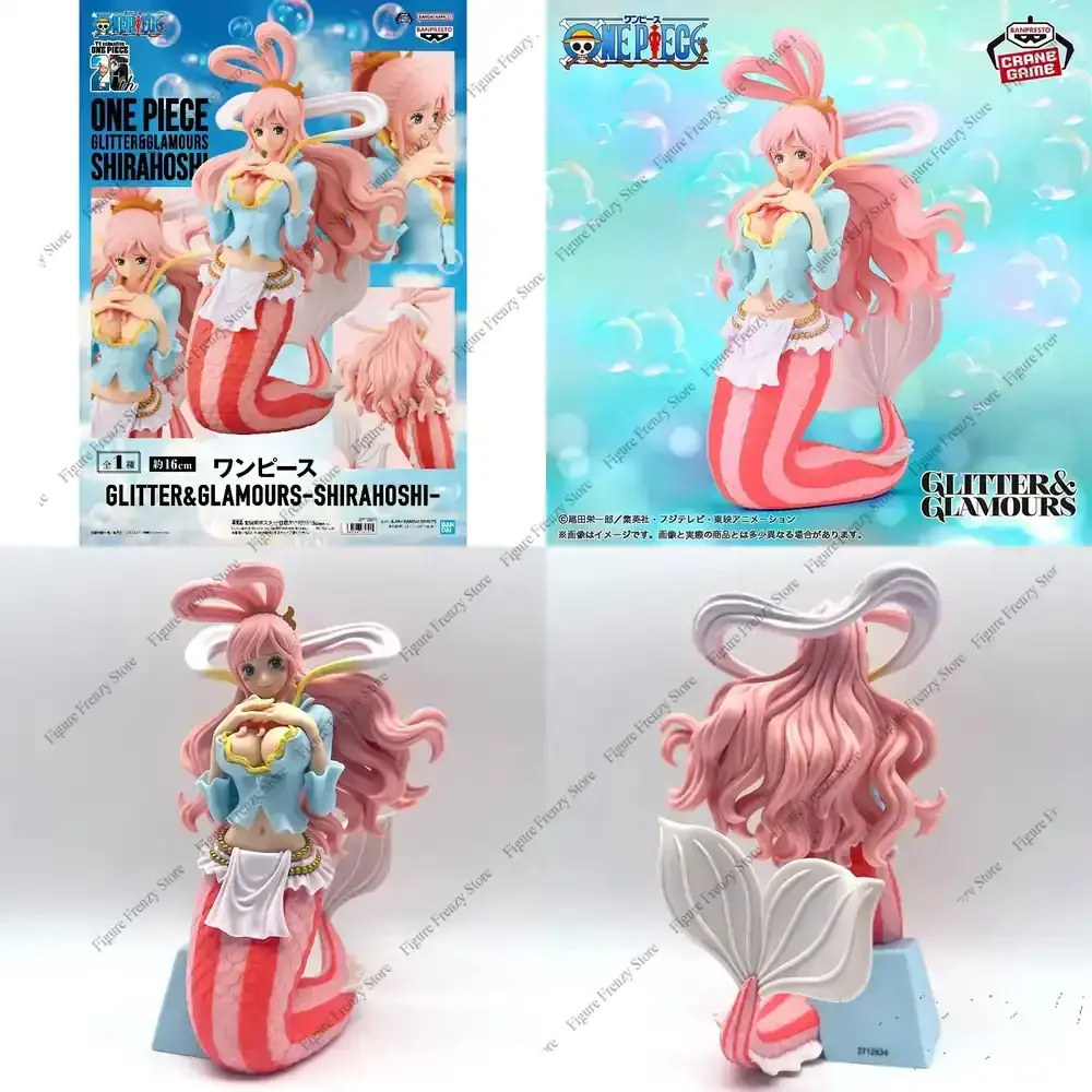 

Special Offer In Stock Bandai BANPRESTO ONE PIECE Shirahoshi Princess Anime Figure Toys GLITTER GLAMOURS Action Figurine PVC