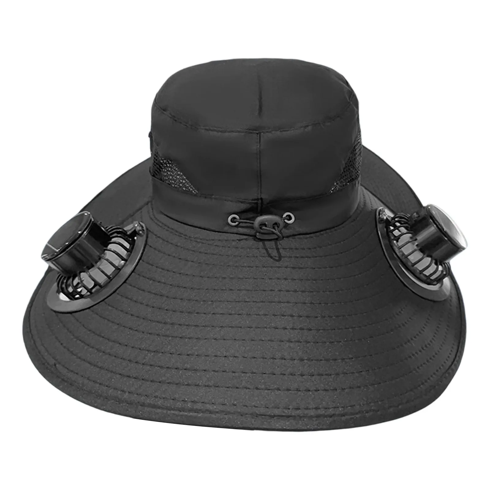 2026 New Upgrade With Fans Solar Power, Solar Fan Hat For Men Women, 2 Solar Fan Sun & USB Charging, Sun Hat Fan Cap Sun Hat