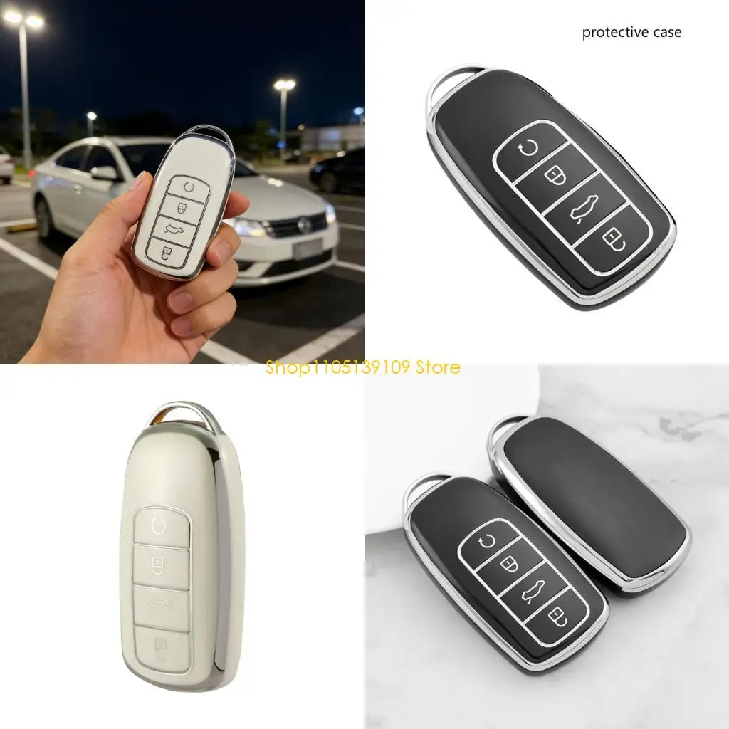 

P5ED TPU Shell Smooth Touches Car Protect Shockproof Holder Non Slip Grip Suitable for Chery Tiggo 8plus 8pro