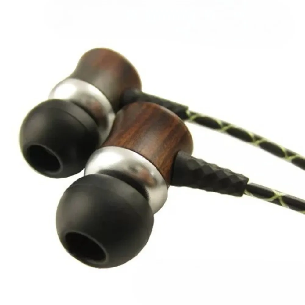 for-high-end-solid-wood-metal-fever-hifi-earphones-handmade-retro-in-ear-mobile-phone-earphones-with-microphone