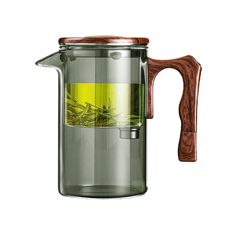 Magnetic attraction without rod, elegant cup tea separation tea cup