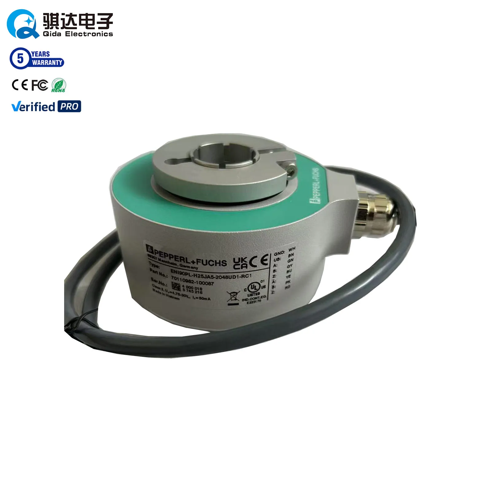 

Новые оригинальные PEPPERL+FUCHS ENI90PL-H25JA5-2048UD1-RC1 ПОВОРОТНЫЕ ЭНКОДЕРЫ ABSOLUT STANDARD на складе