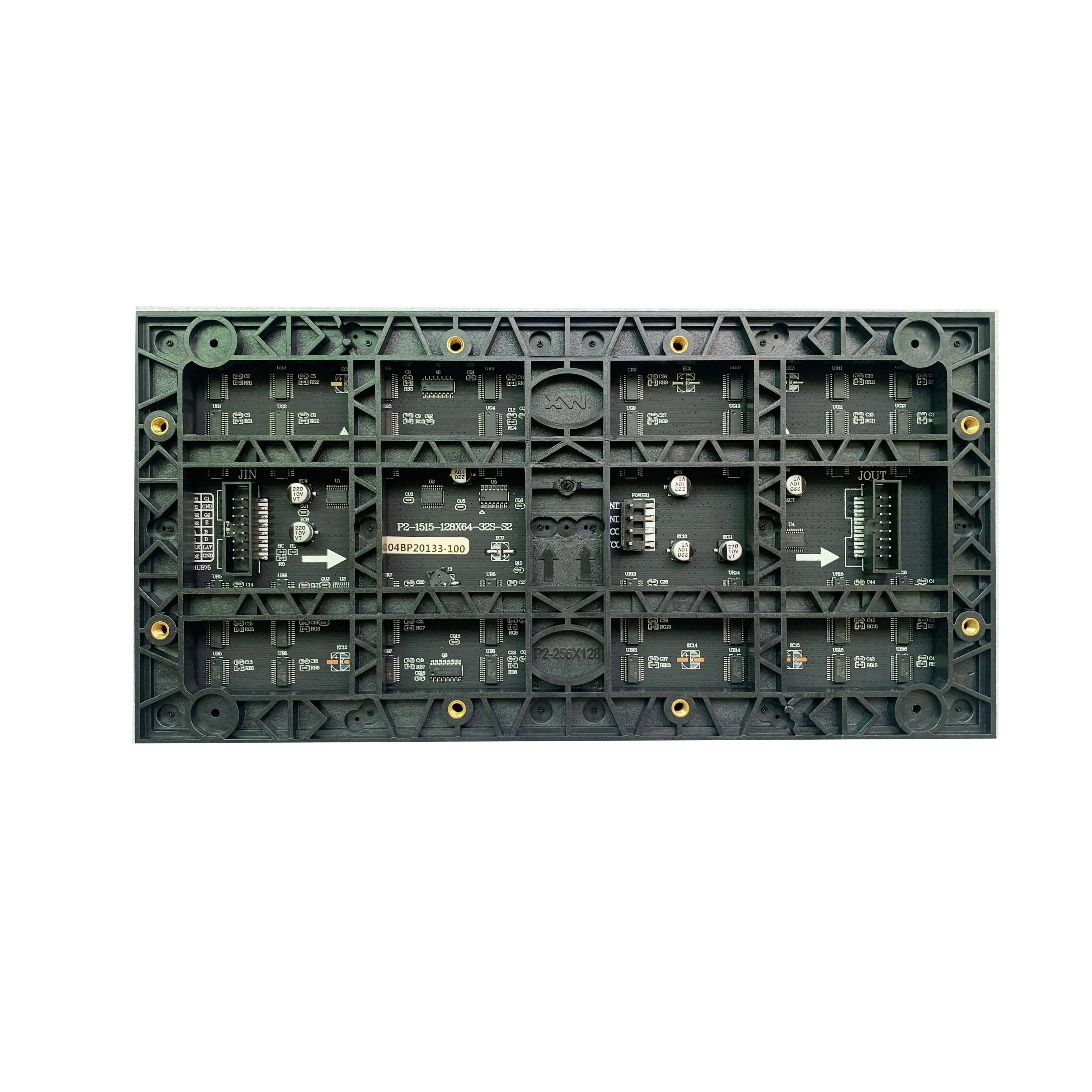 عالية الجودة SMD1515 داخلي P2 وحدة led 256x128 مللي متر للداخلية 2K 4K 8K شاشة led جدار الفيديو