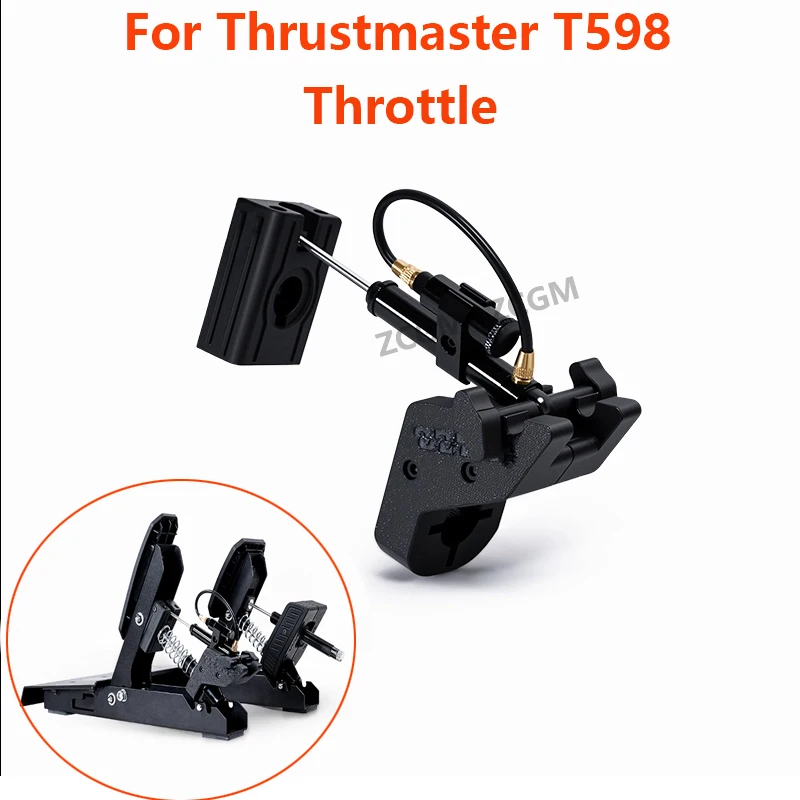 Kit MOD d'amortissement r�glable pour p�dale Thrustmaster T598, Modification de course simul�e, frein, acc�l�rateur