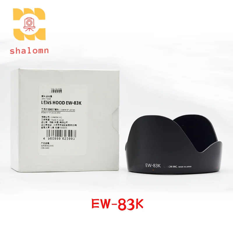 New Original EW-83K Lens Hood For Canon 24 1.4 24/1.4 II 24mm f1.4L II 77mm EW83K Lens Hood