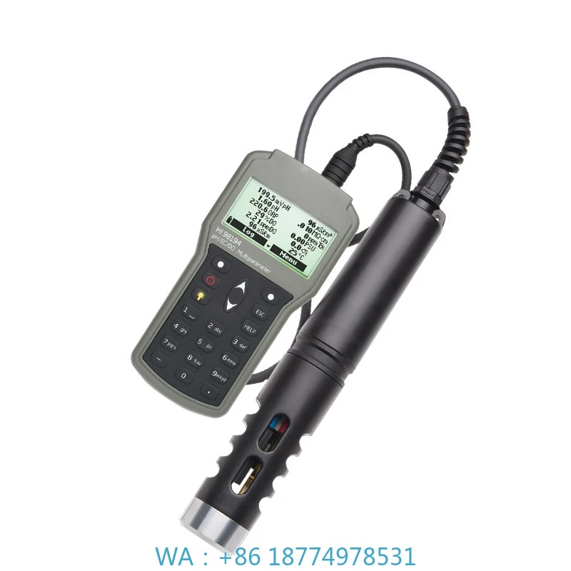 Analyzer Meter Tester for Water Quality Parameters Italy Hanna-Hi98194 Convenient Multi-Parameter Water Quality