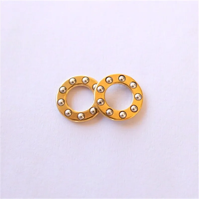 Imagem -04 - Mini Avião Rolamento Axial Bola de Aço Cerâmico Impulso Suporte de Cobre Faca Dobrável Acessórios 10 Pcs por Lote