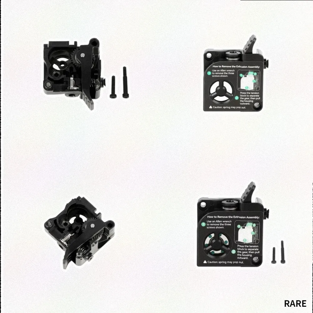 Extruder Front Shell Assembly Original for K2 K2 Pro K2 Plus 3D Printer Spare Accessories