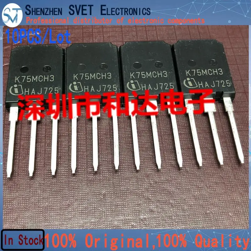 

10PCS/Lot K75MCH3 MOS TO-247 1200V 75A Import Original In Stock 100% High Quality