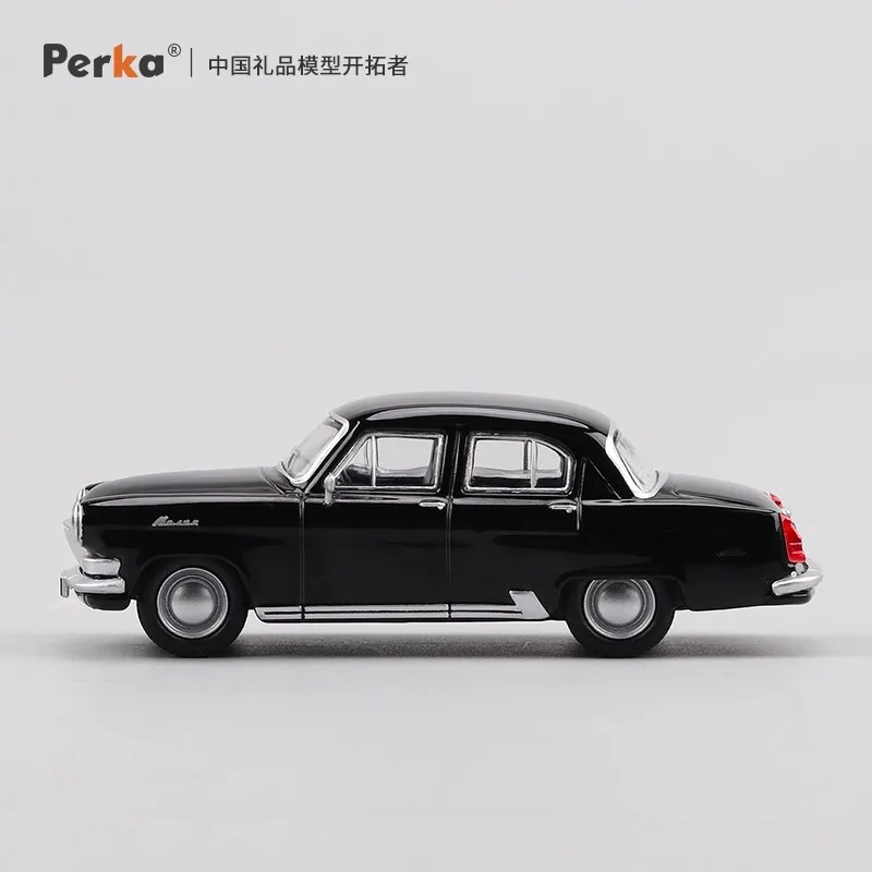 新型ペルカ 1/64 ソ連旧車 ヴォルガ M21 ガズ-21 合金製カーモデル シミュレーション カスタムギフト コレクタブル ミニチュア 鉄道車両