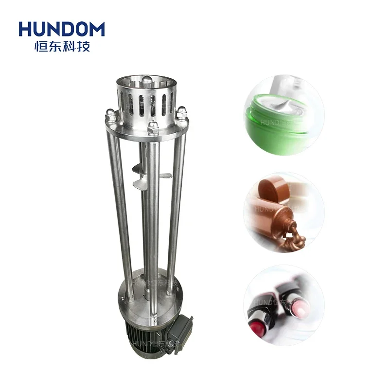 High shear rotor stator agitator mixer machine,Industrial blender food mixer for ice cream/peanut butter/aloe