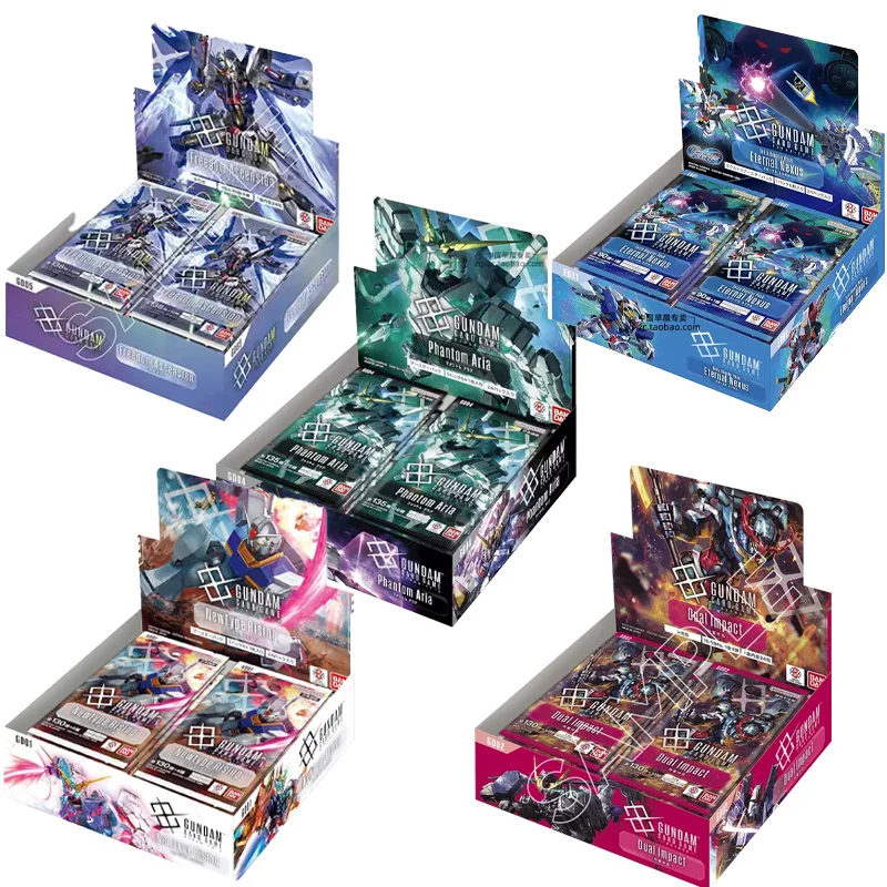 本物のバンダイ-ガンダムバトル-tcg-ブースターパック-ニュータイプライズ-gd-01-フリーダムアセント-gd-05-ベーシックスターターデッキ-バトルコレクション