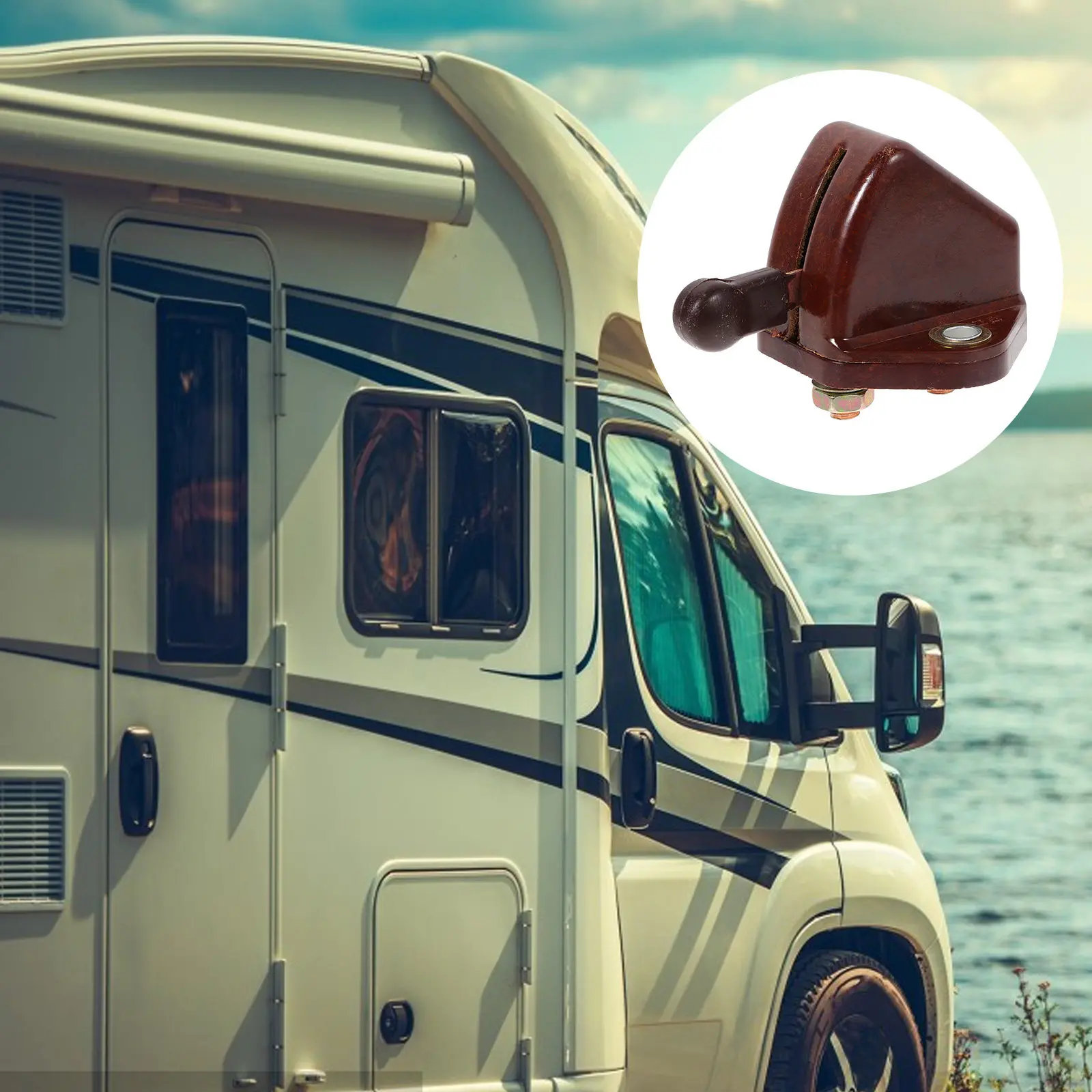 

Выключатель-разъединитель для тяжелых грузовиков, автодомов, автобусов, с медными клеммами, для отключения зажигания