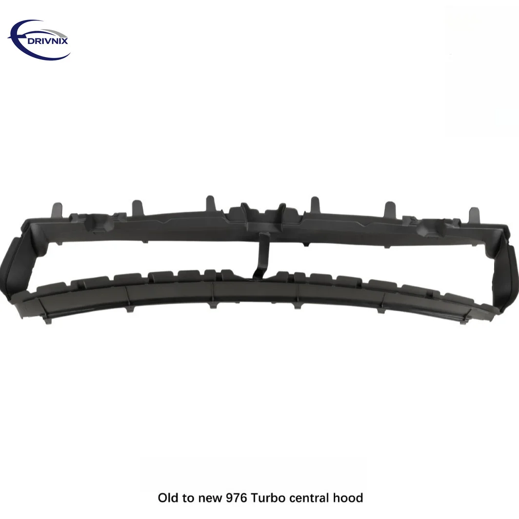 High Quality Front Bumper Center Air Intake Grille For Porsche Panamera 971 2017–2023 Old-to-New 976 Turbo Replacement Part