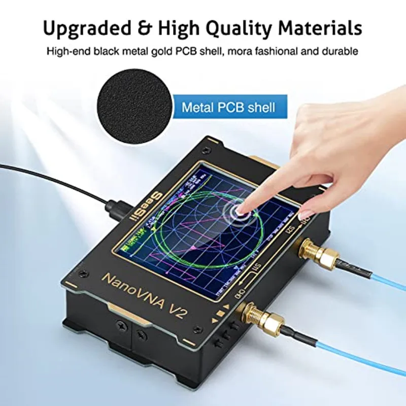 Nanovna SAA-V2 Vector Network Analyzer 10KHz~3GHz HF VHF UHF Antenna Analyzer 3.2\