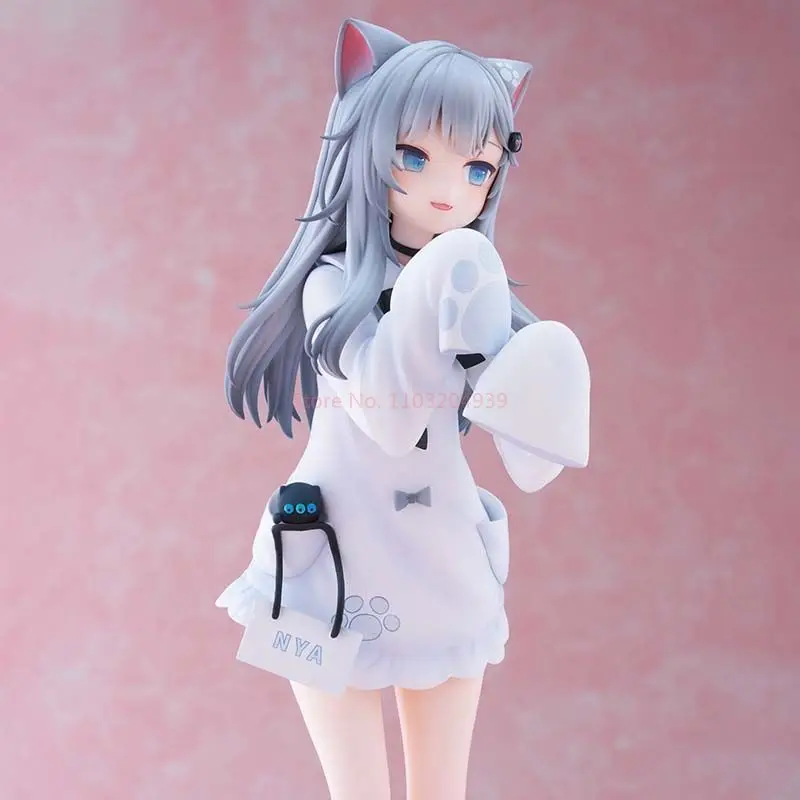 Nachoneko Figur Kanal Hennyano Anime Katze Mädchen PVC Action Figur Spielzeug Spiel Statue Angepasst Sammlung Ko Modell Puppe Geschenk