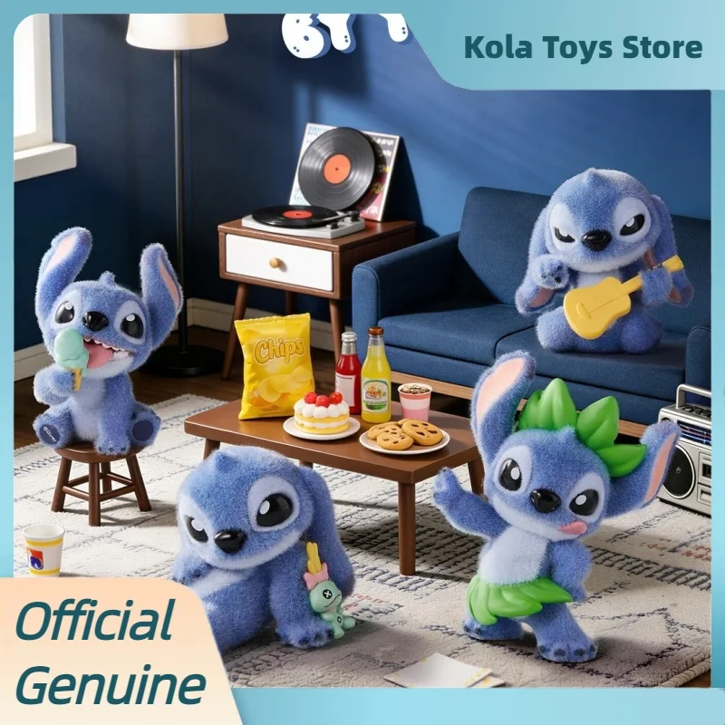 

NEW Genuine Disney Stitch With You Series Blind Box Toys Anime Figures Desktop Decor Collectible Modle Doll Toys Birthday Gift