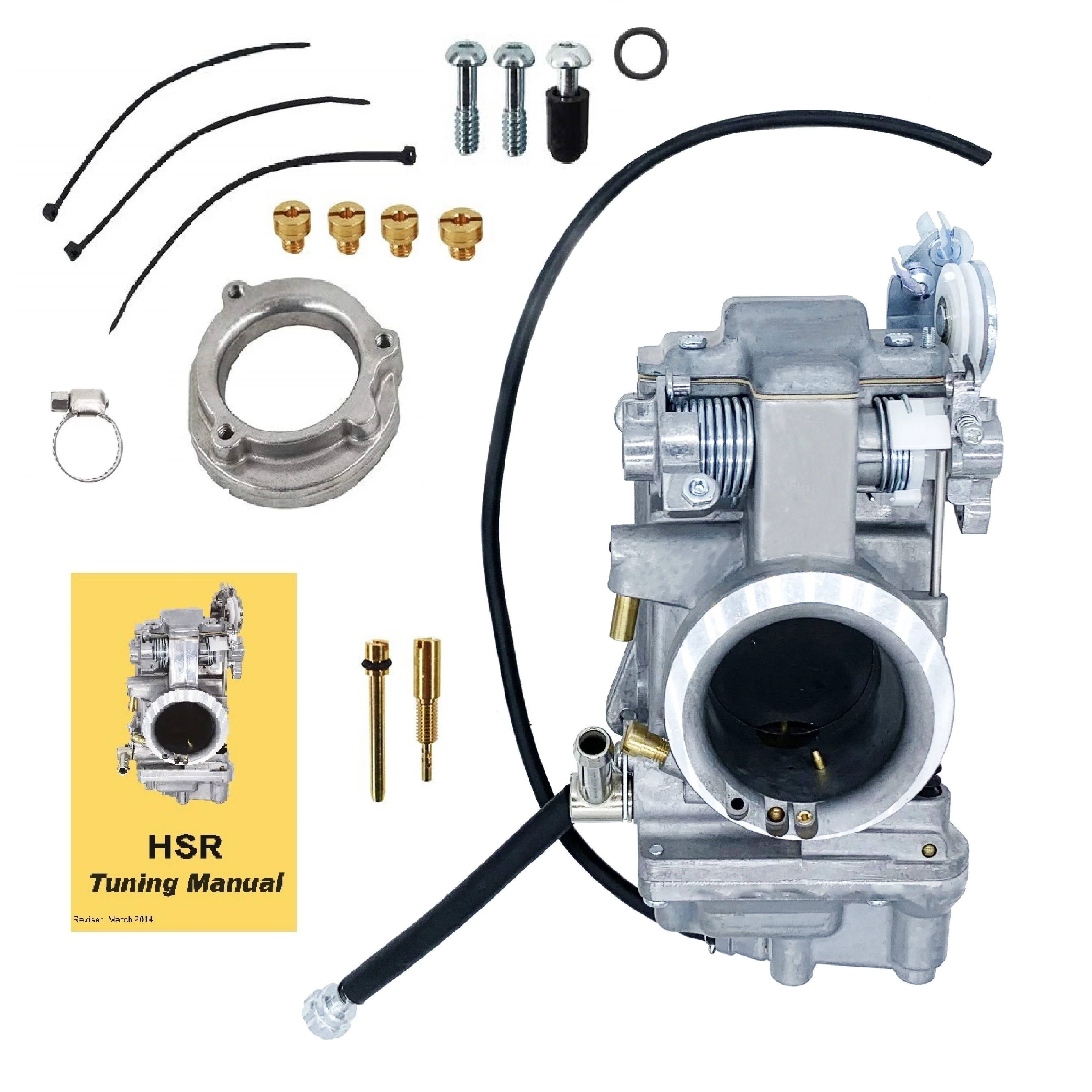 FCR 37MM 39 41 carburetor motorcycle fuel system for Modified FE50 KLX400 CRF250 KTM250 with Velocity stack free