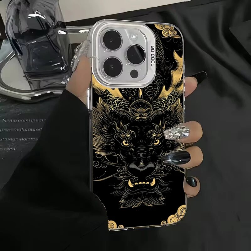 

Dragon Totem Phone Case For Samsung Galaxy S25 S24 S23 S22 S21 Plus FE Ultra A26 A55 A35 A36 A34 A54 A53 A56 A36 A26 A55 Cover