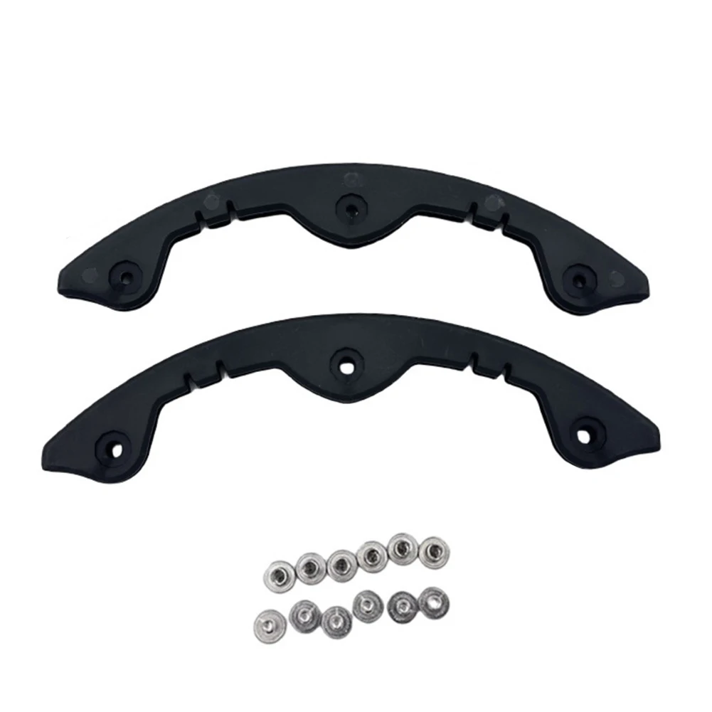 2Pcs Snowboard Protection Bar Snowboard Curved Anti-Collision Strip Edge Protector For Snowboards Skis Skateboards