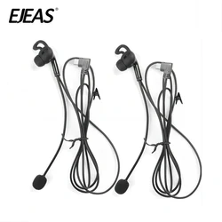 2PCS EJEAS Type-C USB-C auricolari per arbitri In-Ear per EJEAS V4 Plus/F6 cuffie per interfono per orecchie da giudice