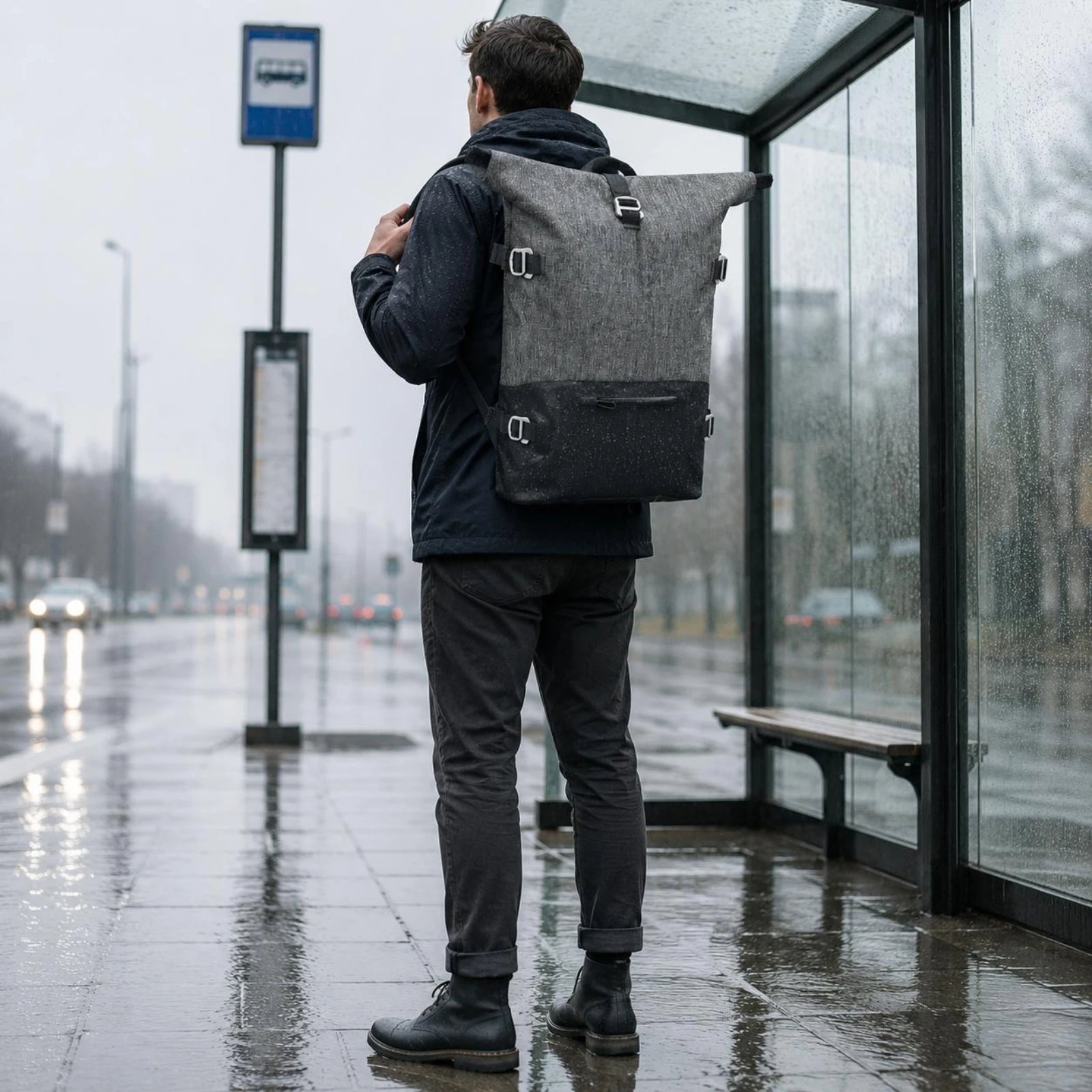 sac-a-dos-etanche-a-fermeture-roll-top-avec-poche-avant-zippee-en-tpu-sac-a-dos-robuste-pour-l'exterieur-et-les-trajets-quotidiens