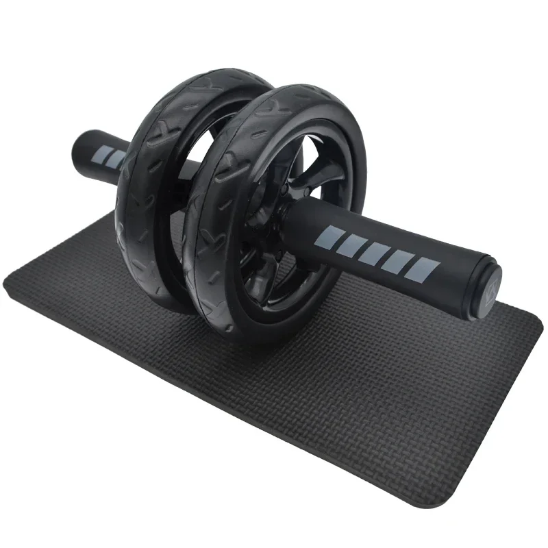 Abs Roller Fitness Equipment, Mute, Non-slip, Double-Wheel, Abdominal Wheel, Exercise Ab, Work Out, Gym, 15cm, Great Quality