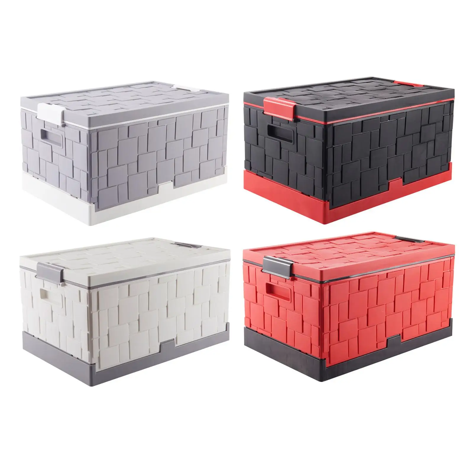 Folding Storage Box Tidy Case Bins Car Organizer Fit for Outdoor Activities