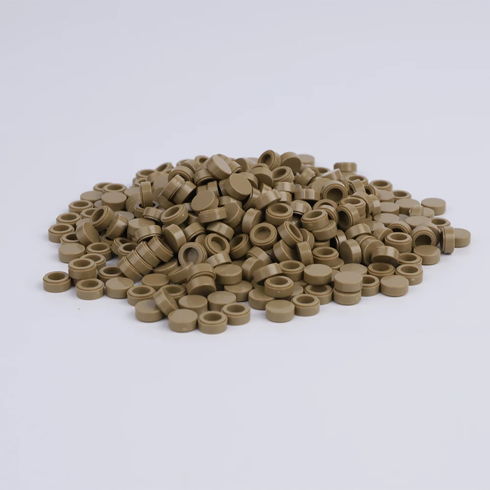 

Basic Tile 250pcs 98138 Bricks Round 1x1 Mosaic Artwork Building Blocks Solid Color Plastic Parts Model Portrait DIY Gift Photo