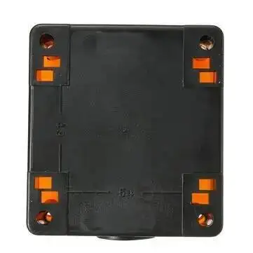 Emergency Stop With Waterproof Protective Box 1NO 1NC 10A 660V Mushroom Red Head 22mm Rotary Push Button Switch