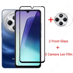 For Xiaomi Redmi 14C Tempered Glass for Xiaomi Redmi 14C Glass Film Hard Screen Protector HD Camera Len Film for Redmi 14C 4G