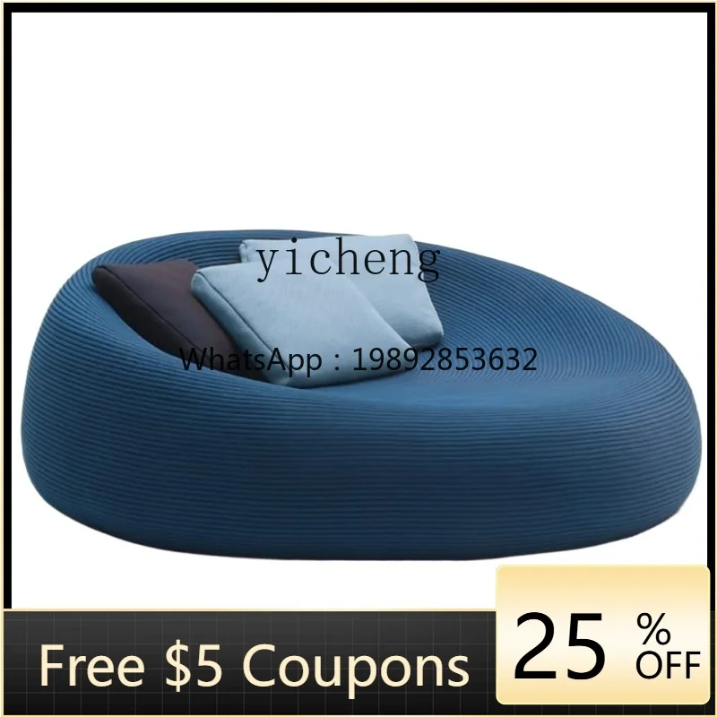 Outdoor Sofa Villa Living Room Occasional Table and Chair Waterproof Outdoor Lazy Rope Sofa Chair