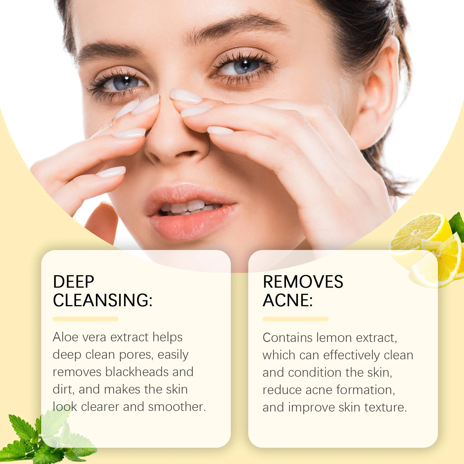 Blackhead Remover Face Mask Peel-Off Nasal Strips Deep Cleansing Pore Shrinking Black Head Remover Nose Strip Skin Care