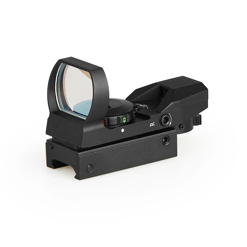 NEW ARRIVAL, Hunting 4 Reticl Red Dot Sight, Optical Scope, Large Old Model Fit Airsoft Shooting, PP2-0002