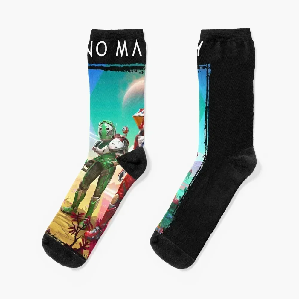 No Man&x27;s Sky Classic T-Shirt.png Socks sports and leisure funny gifts christmas gifts cartoon Socks For Women Men's