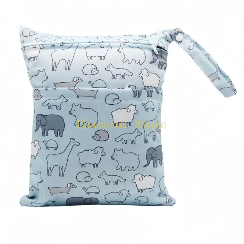 E7CE Water Proofing Baby Diaper Bag for Convenient Organization Home or During Travel Portable Carrying Case Container
