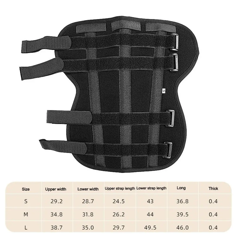 دعامة منع الحركة للركبة، دعامة ركبة قابلة للتنفس ومثبت لدعم الساق بالكامل للتعافي من الجراحة وإصابة الركبة #6