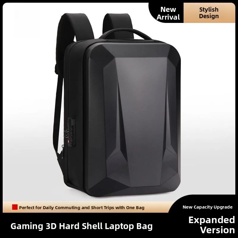 

Business Commuting Hardshell Backpack Multi-Functional Casual Large Capacity Expansion Computer Bag for Travel And Gaming