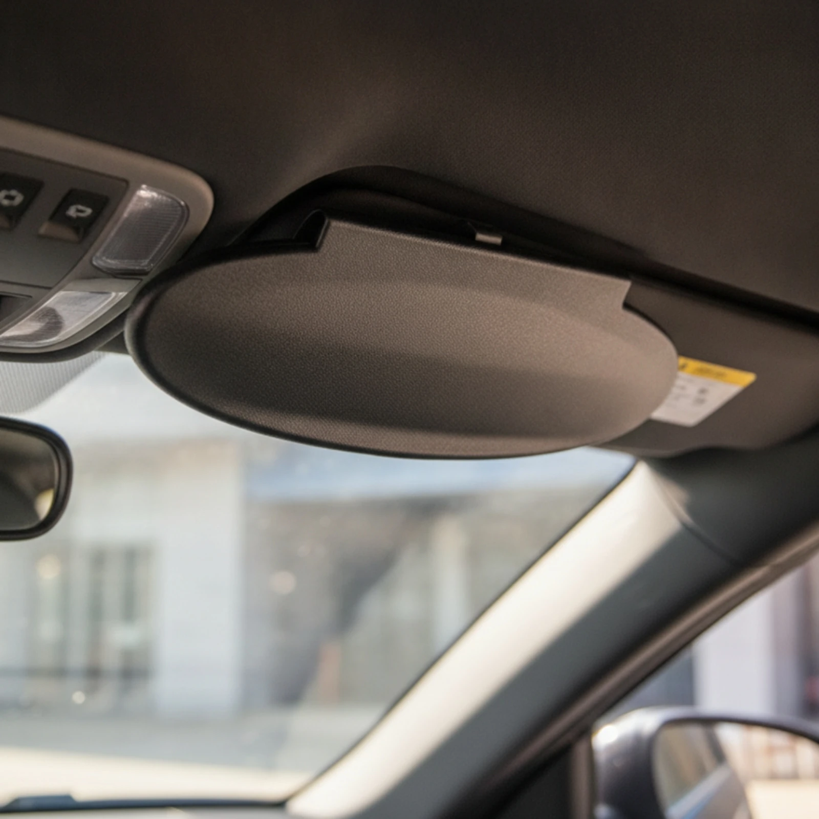 Sun Visor Mirror Cover Long-Lasting Mirror Cover Plate Stabilized Matte for Car Owners