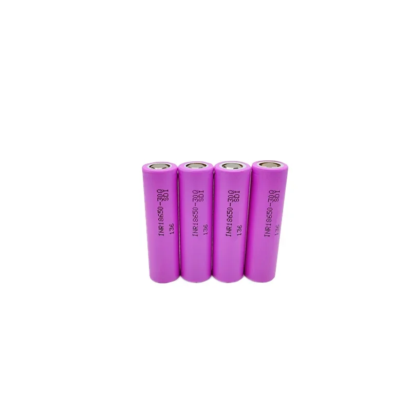 100% original true capacity INR 30Q 18650 3.7V 3000mAh lithium-ion rechargeable battery, high-power discharge 20A high current