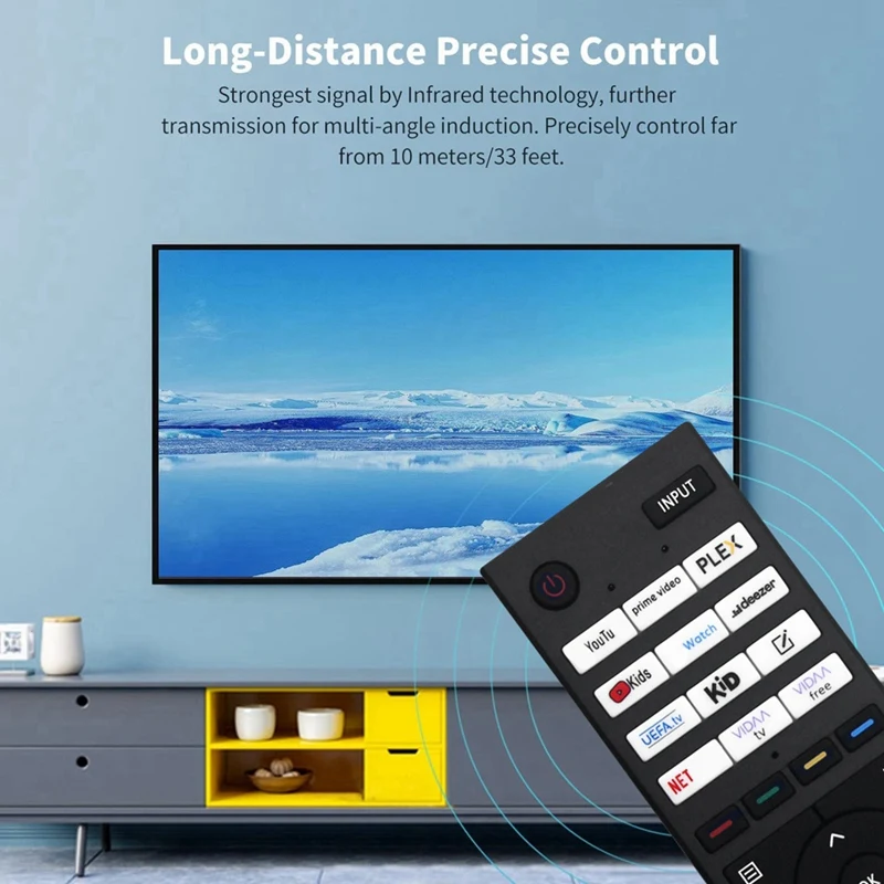 Substitua o controle remoto CT-95056 para Toshiba 4K Smart Android LED TV Controle Remoto