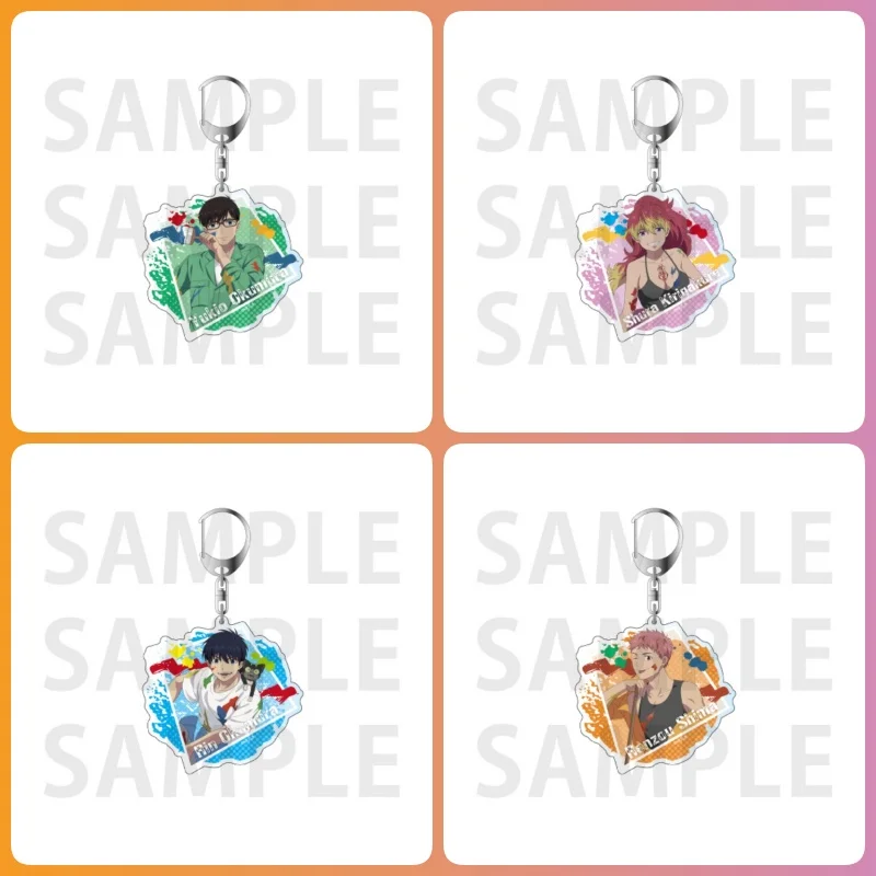 Blue Exorcist: Beyond the Snow Saga ANIME 6CM Acrylic Figure Keychain Bag Charms Backpack Pendant Friends Gifts Car Pendant