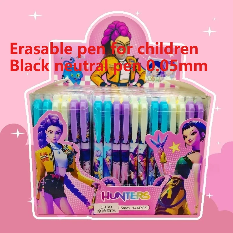 

op Erasable pen Children's Kawaii Rumi Mira Zoey gel pen Student stationery Office accessories Children's gift kp