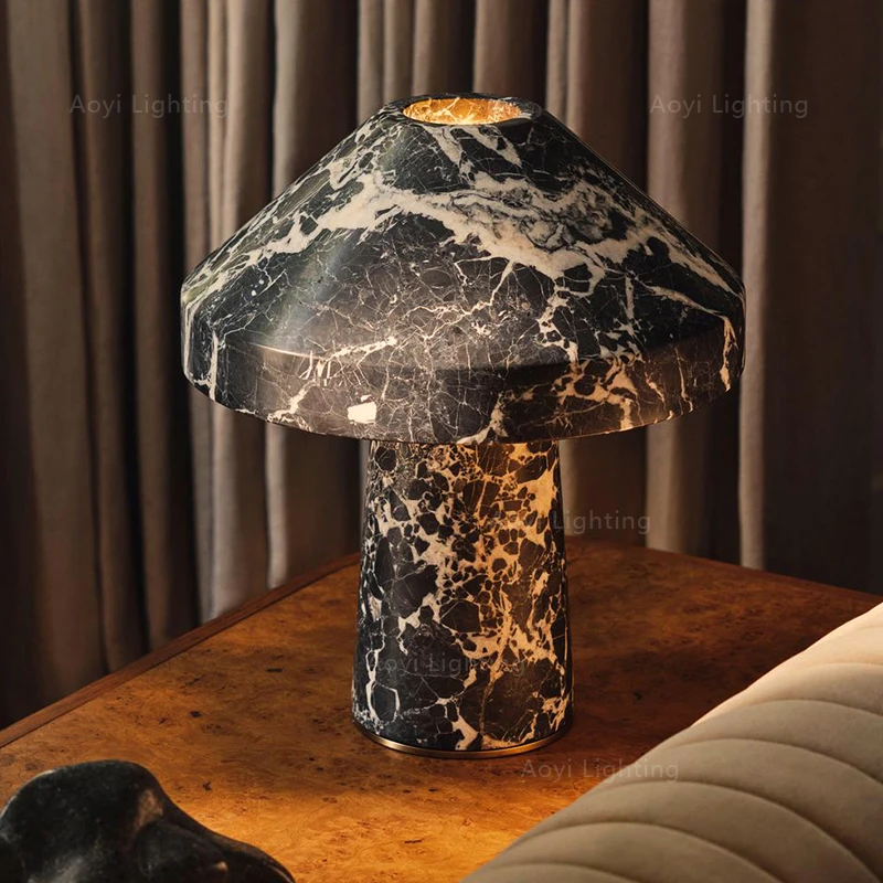 Modern Luxury Interior Villa Bedroom Light Emitting Diode Table Lamp Cordless Belt Body Eco Friendly Flexible Simple