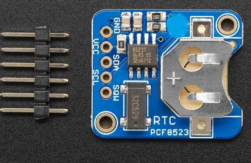 3295 PCF8523 RTC لوحة القطع وحدة في الوقت الحقيقي على مدار الساعة تجميعها تطوير لوحة القطع